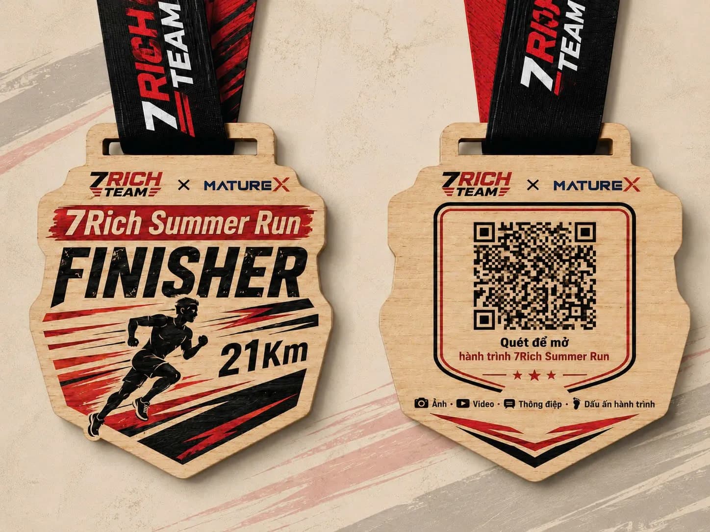 7Rich Finisher Medal
